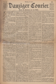 Danziger Courier : Organ für Jedermann aus dem Volke. Jg.12, Nr. 141 (18 Juni 1893) + dod.