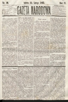 Gazeta Narodowa. 1865, nr 46