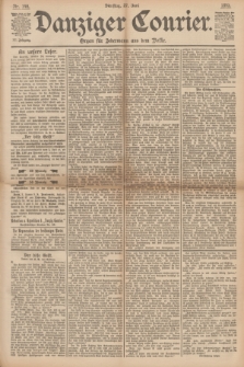 Danziger Courier : Organ für Jedermann aus dem Volke. Jg.12, Nr. 148 (27 Juni 1893)