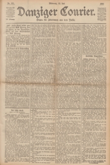 Danziger Courier : Organ für Jedermann aus dem Volke. Jg.12, Nr. 161 (12 Juli 1893)
