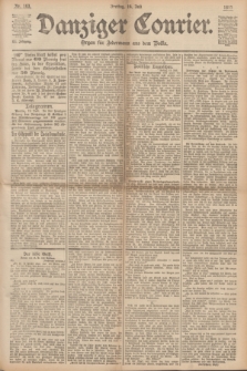 Danziger Courier : Organ für Jedermann aus dem Volke. Jg.12, Nr. 163 (14 Juli 1893) + dod.