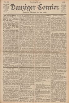 Danziger Courier : Organ für Jedermann aus dem Volke. Jg.12, Nr. 168 (20 Juli 1893)