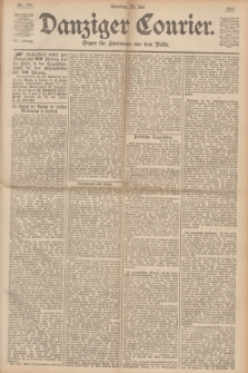 Danziger Courier : Organ für Jedermann aus dem Volke. Jg.12, Nr. 171 (23 Juli 1893) + dod.