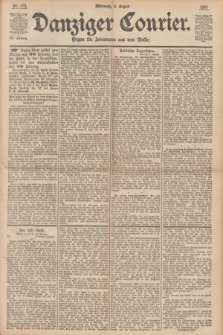 Danziger Courier : Organ für Jedermann aus dem Volke. Jg.12, Nr. 179 (2 August 1893)
