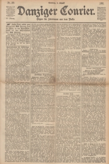 Danziger Courier : Organ für Jedermann aus dem Volke. Jg.12, Nr. 183 (6 August 1893) + dod.