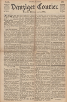 Danziger Courier : Organ für Jedermann aus dem Volke. Jg.12, Nr. 192 (17 August 1893)