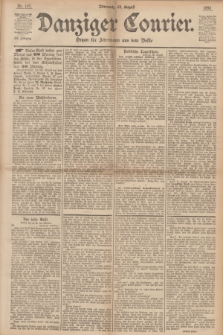 Danziger Courier : Organ für Jedermann aus dem Volke. Jg.12, Nr. 197 (23 August 1893)