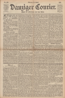 Danziger Courier : Organ für Jedermann aus dem Volke. Jg.12, Nr. 203 (30 August 1893)