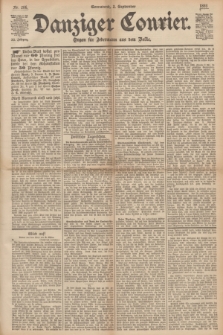 Danziger Courier : Organ für Jedermann aus dem Volke. Jg.12, Nr. 206 (2 September 1893)