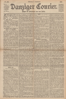 Danziger Courier : Organ für Jedermann aus dem Volke. Jg.12, Nr. 209 (6 September 1893)