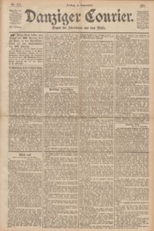 Danziger Courier : Organ für Jedermann aus dem Volke. Jg.12, Nr. 211 (8 September 1893) + dod.