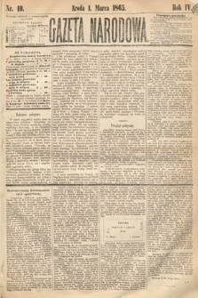 Gazeta Narodowa. 1865, nr 49