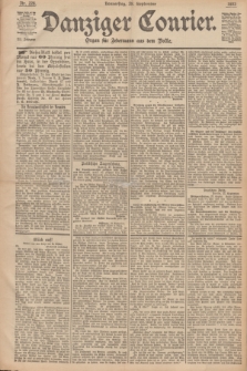 Danziger Courier : Organ für Jedermann aus dem Volke. Jg.12, Nr. 228 (28 September 1893)