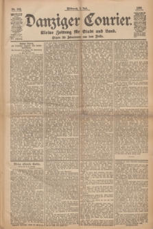 Danziger Courier : Kleine Zeitung für Stadt und Land : Organ für Jedermann aus dem Volke. Jg.14, Nr. 153 (3 Juli 1895)