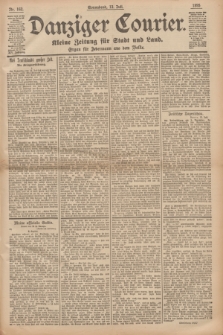 Danziger Courier : Kleine Zeitung für Stadt und Land : Organ für Jedermann aus dem Volke. Jg.14, Nr. 162 (13 Juli 1895)