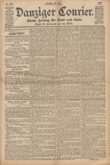 Danziger Courier : Kleine Zeitung für Stadt und Land : Organ für Jedermann aus dem Volke. Jg.14, Nr. 164 (16 Juli 1895)