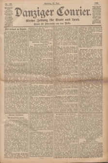 Danziger Courier : Kleine Zeitung für Stadt und Land : Organ für Jedermann aus dem Volke. Jg.14, Nr. 169 (21 Juli 1895) + dod.