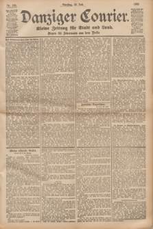 Danziger Courier : Kleine Zeitung für Stadt und Land : Organ für Jedermann aus dem Volke. Jg.14, Nr. 176 (30 Juli 1895)