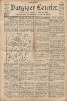 Danziger Courier : Kleine Danziger Zeitung für Stadt und Land : Organ für Jedermann aus dem Volke. Jg.14, Nr. 182 (6 August 1895)