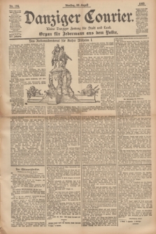 Danziger Courier : Kleine Danziger Zeitung für Stadt und Land : Organ für Jedermann aus dem Volke. Jg.14, Nr. 194 (20 August 1895)