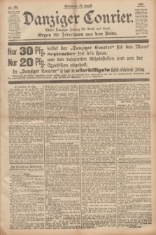 Danziger Courier : Kleine Danziger Zeitung für Stadt und Land : Organ für Jedermann aus dem Volke. Jg.14, Nr. 198 (24 August 1895)