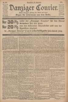 Danziger Courier : Kleine Danziger Zeitung für Stadt und Land : Organ für Jedermann aus dem Volke. Jg.14, Nr. 227 (28 September 1895)
