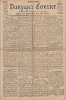 Danziger Courier : Kleine Danziger Zeitung für Stadt und Land : Organ für Jedermann aus dem Volke. Jg.14, Nr. 246 (20 Oktober 1895) + dod.