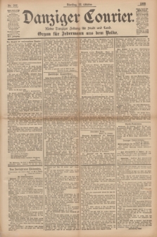 Danziger Courier : Kleine Danziger Zeitung für Stadt und Land : Organ für Jedermann aus dem Volke. Jg.14, Nr. 247 (22 Oktober 1895)