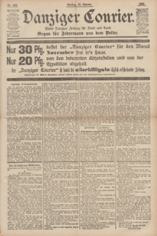 Danziger Courier : Kleine Danziger Zeitung für Stadt und Land : Organ für Jedermann aus dem Volke. Jg.14, Nr. 250 (25 Oktober 1895) + dod.