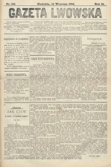 Gazeta Lwowska. 1894, nr 218