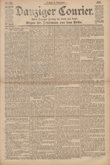 Danziger Courier : Kleine Danziger Zeitung für Stadt und Land : Organ für Jedermann aus dem Volke. Jg.14, Nr. 262 (8 November 1895) + dod.