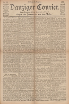 Danziger Courier : Kleine Danziger Zeitung für Stadt und Land : Organ für Jedermann aus dem Volke. Jg.14, Nr. 266 (13 November 1895)