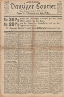 Danziger Courier : Kleine Danziger Zeitung für Stadt und Land : Organ für Jedermann aus dem Volke. Jg.14, Nr. 279 (29 November 1895) + dod.