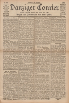 Danziger Courier : Kleine Danziger Zeitung für Stadt und Land : Organ für Jedermann aus dem Volke. Jg.14, Nr. 288 (10 Dezember 1895)