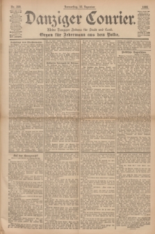 Danziger Courier : Kleine Danziger Zeitung für Stadt und Land : Organ für Jedermann aus dem Volke. Jg.14, Nr. 290 (12 Dezember 1895)