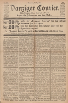 Danziger Courier : Kleine Danziger Zeitung für Stadt und Land : Organ für Jedermann aus dem Volke. Jg.14, Nr. 302 (28 Dezember 1895)