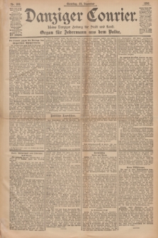 Danziger Courier : Kleine Danziger Zeitung für Stadt und Land : Organ für Jedermann aus dem Volke. Jg.14, Nr. 303 (29 Dezember 1895) + dod.