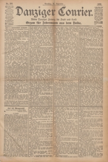 Danziger Courier : Kleine Danziger Zeitung für Stadt und Land : Organ für Jedermann aus dem Volke. Jg.14, Nr. 304 (31 Dezember 1895)