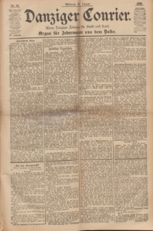 Danziger Courier : Kleine Danziger Zeitung für Stadt und Land : Organ für Jedermann aus dem Volke. Jg.15, Nr. 24 (29 Januar 1896)
