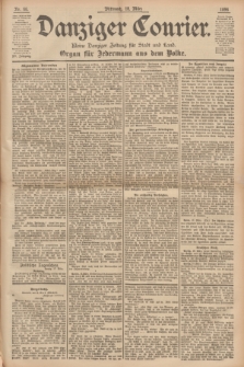 Danziger Courier : Kleine Danziger Zeitung für Stadt und Land : Organ für Jedermann aus dem Volke. Jg.15, Nr. 66 (18 März 1896)