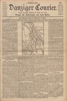 Danziger Courier : Kleine Danziger Zeitung für Stadt und Land : Organ für Jedermann aus dem Volke. Jg.15, Nr. 81 (5 April 1896) + dod.