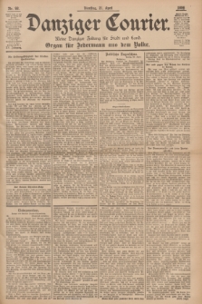 Danziger Courier : Kleine Danziger Zeitung für Stadt und Land : Organ für Jedermann aus dem Volke. Jg.15, Nr. 93 (21 April 1896)