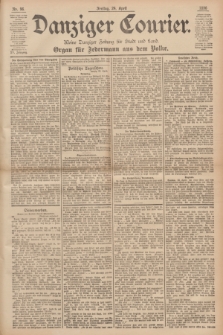 Danziger Courier : Kleine Danziger Zeitung für Stadt und Land : Organ für Jedermann aus dem Volke. Jg.15, Nr. 96 (24 April 1896) + dod.