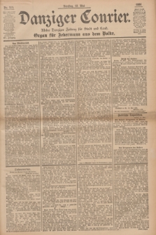 Danziger Courier : Kleine Danziger Zeitung für Stadt und Land : Organ für Jedermann aus dem Volke. Jg.15, Nr. 111 (12 Mai 1896)