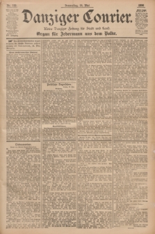 Danziger Courier : Kleine Danziger Zeitung für Stadt und Land : Organ für Jedermann aus dem Volke. Jg.15, Nr. 113 (1 Mai 1896) + dod.
