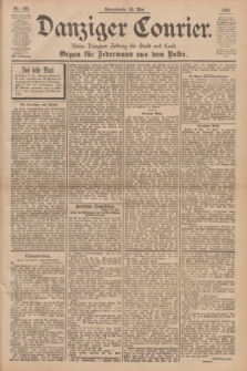 Danziger Courier : Kleine Danziger Zeitung für Stadt und Land : Organ für Jedermann aus dem Volke. Jg.15, Nr. 125 (30 Mai 1896)