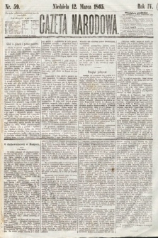 Gazeta Narodowa. 1865, nr 59