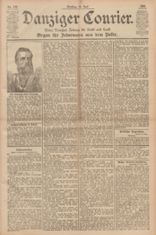 Danziger Courier : Kleine Danziger Zeitung für Stadt und Land : Organ für Jedermann aus dem Volke. Jg.15, Nr. 139 (16 Juni 1896)