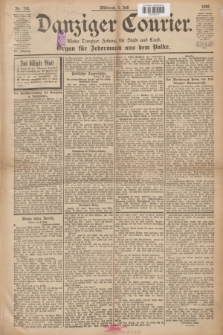 Danziger Courier : Kleine Danziger Zeitung für Stadt und Land : Organ für Jedermann aus dem Volke. Jg.15, Nr. 152 (1 Juli 1896)