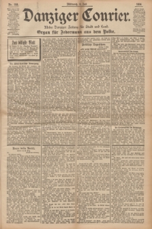 Danziger Courier : Kleine Danziger Zeitung für Stadt und Land : Organ für Jedermann aus dem Volke. Jg.15, Nr. 158 (8 Juli 1896)